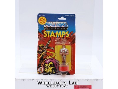 He-Man Stamp Masters of the Universe 1984 HG Toys Vintage NEW SEALED
