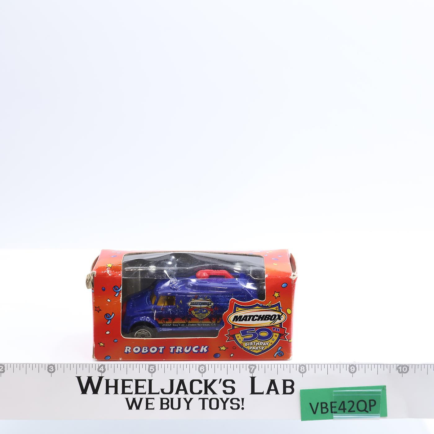 Robot Truck 2001 Mattel Matchbox Special Limited Edition TOY FAIR 2002