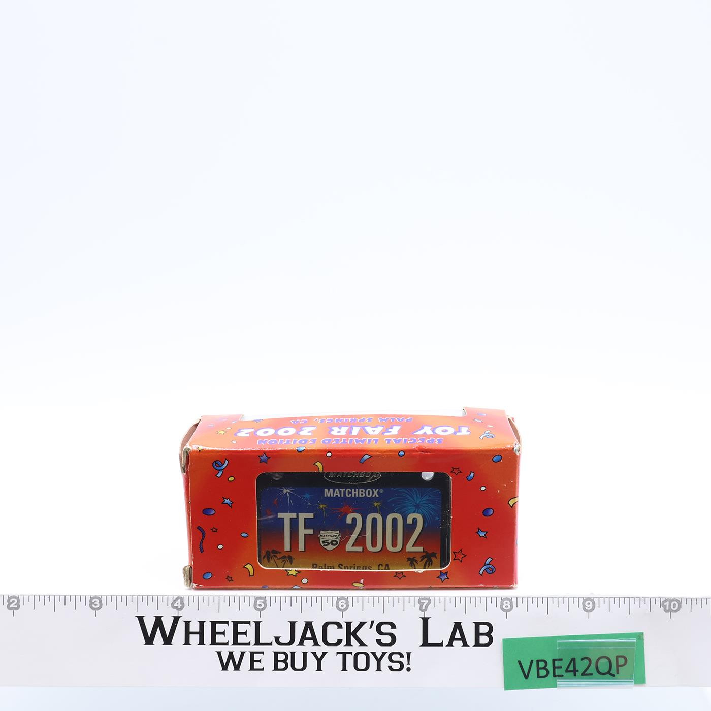 Robot Truck 2001 Mattel Matchbox Special Limited Edition TOY FAIR 2002