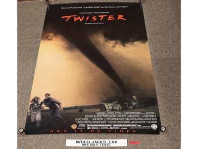 Twister 1996 Rolled Movie Poster Video Rental Store Promo 40 x 27