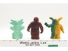 Lot of 3 Ultraman Godzilla Rubber Monsters Kaiju Sofubi Popy Japanese Figures