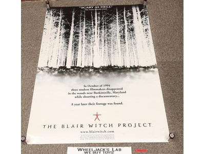 The Blair Witch Project 1999 Double Sided Rolled Movie Poster 40 x 27