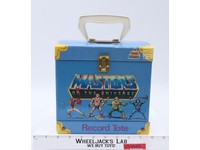 Record Tote W/ 2 Records Masters of the Universe MOTU 1984 Kid Stuff Vintage