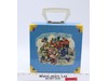 Record Tote W/ 2 Records Masters of the Universe MOTU 1984 Kid Stuff Vintage