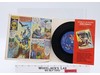 Record Tote W/ 2 Records Masters of the Universe MOTU 1984 Kid Stuff Vintage