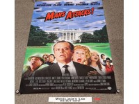 Mars Attacks Jack Nicholson Danny DeVito 1996 Rolled Movie Poster 40 x 27