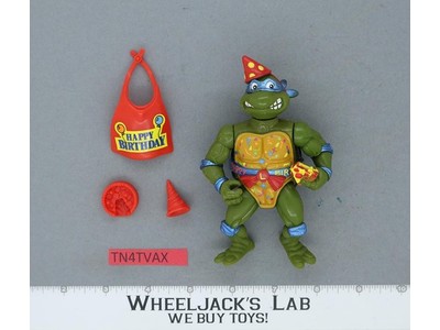 Classic Party Reptile Leo Bodacious Birthday TMNT 100% Complete 1992 Playmates