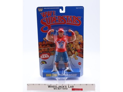 John Cena WWE Super Stars 2025 Mattel LJN Retro Action Figure NEW SEALED