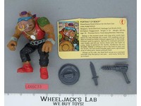 Bebop SOFT HEAD 100% Complete Teenage Mutant Ninja Turtles Playmates 1988 Figure