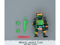 Navy Seal Mike 100% Complete Teenage Mutant Ninja Turtles 1992 Playmates Vintage