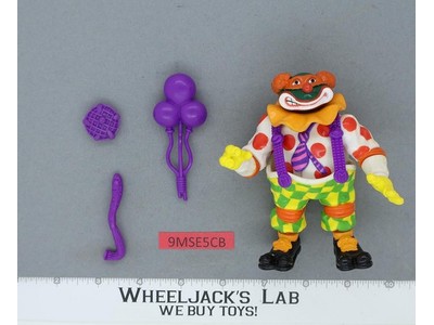 Crazy Clownin' Mike 100% Complete Teenage Mutant Ninja Turtle 1992 Playmates