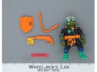 Make My Day Leo 100% Complete Teenage Mutant Ninja Turtle 1991 Vintage Playmates