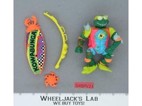 Sewer Surfer Mike 100% Complete Teenage Mutant Ninja Turtles TMNT Playmates 1990