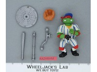 Grand Slammin' Mike 100% Complete Teenage Mutant Ninja Turtles TMNT 1991 Vintage