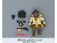 Don the Undercover Turtle 100% Complete TMNT Playmates 1990 Vintage Figure