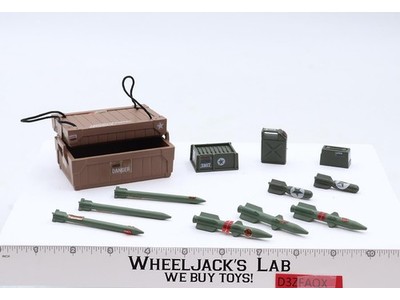 Ammo Dump Supply 100% Complete 1985 GI Joe Hasbro Vintage Action Figure Playset