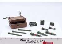 Ammo Dump Supply 100% Complete 1985 GI Joe Hasbro Vintage Action Figure Playset