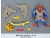 Wingnut & Screwloose 100% Complete Teenage Mutant Ninja Turtle 1990 Playmates