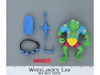 Genghis Frog 100% Complete Teenage Mutant Ninja Turtles TMNT Playmates 1989