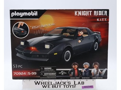 #70924 K.I.T.T. W/ Michael Devin & Bonnie Knight Rider Playmobil NEW SEALED