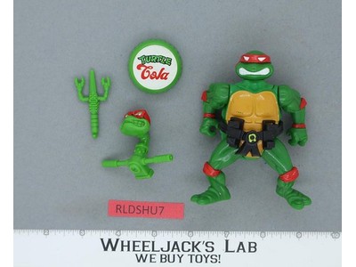 Head Droppin' Raph 100% Complete Teenage Mutant Ninja Turtles TMNT Playmates