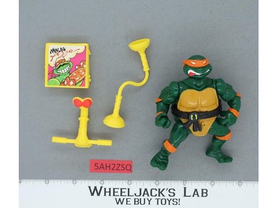 Head Droppin' Mike 100% Complete Teenage Mutant Ninja Turtles Playmates 1991