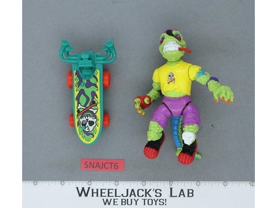 Mondo Gecko 100% Complete Teenage Mutant Ninja Turtle TMNT Playmates 1990