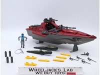 Moray Hydrofoil 100% Complete W/ LENS UNBROKEN GI Joe 1985 Hasbro Vehicle