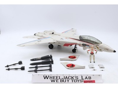 Skystriker XP-14F Combat Jet W/ Ace G.I. Joe 1983 Hasbro Action Figure Vehicle