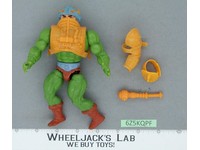 Man-At-Arms RED DOT VARIANT 100% Complete He-Man Masters Of The Universe Mattel