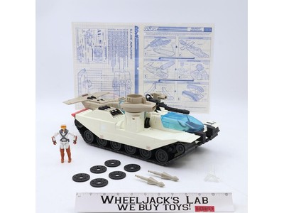 Avalanche 100% Complete W/ Cold Front + MIC GI Joe 1990 Hasbro Action Figure