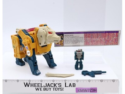 Weirdwolf 100% Complete Vintage 1987 G1 Transformers Hasbro Action Figure