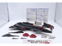 Cobra Night Raven S3P W/ Strato-Viper 100% Complete GI Joe 1986 Hasbro Vehicle