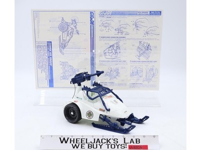 Ice Snake 100% Complete GI Joe 1993 Hasbro Vintage Action Figure Vehicle