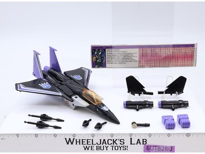 Skywarp 100% Complete Vintage 1984 G1 Transformers Hasbro Action Figure