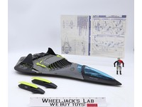 Phantom X-19 W/Ghostrider 100% Complete 1988 GI Joe Hasbro Vintage Vehicle