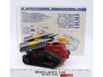 Cobra IMP 100% Complete GI Joe Vintage 1988 Hasbro ARAH Action Figure Vehicle