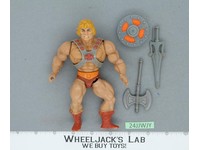 He-Man 100% Complete Masters of the Universe MOTU 1982 Mattel Vintage Figure