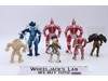Lot of 7 Evil Space Aliens Goldar Mighty Morphin Power Rangers Bandai Figures