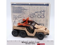 Desert Fox 100% Complete 1988 GI Joe Vintage Action Figure Vehicle Hasbro