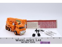 Grapple 100% Complete 1985 Vintage G1 Hasbro Transformers Action Figure