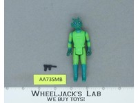 Greedo 100% Complete Star Wars 1978 Vintage Kenner Action Figure NO REPRO
