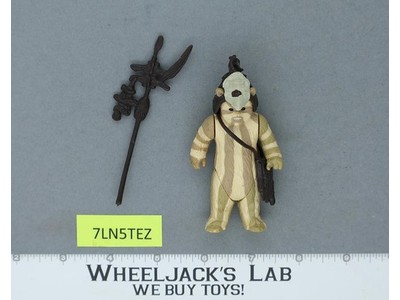 Logray Ewok 100% Complete Macau Star Wars ROTJ 1983 Meccano/Kenner NO REPRO