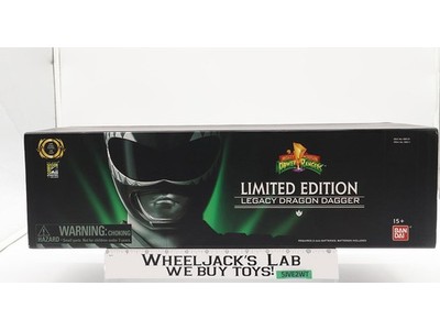 24kt Legacy Dragon Dagger Complete Power Rangers SDCC 2014 Bandai Action Figure