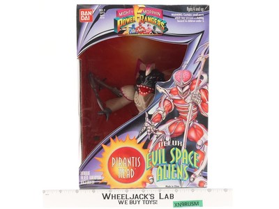 Pirantis Head Evil Space Aliens Mighty Morphin Power Rangers 1994 Bandai Figure