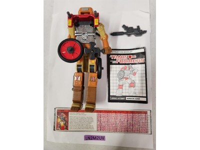 Wreck-Gar 100% Complete Vintage 1986 G1 Transformers Hasbro Action Figure