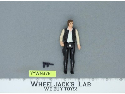 Han Solo SMALL HEAD 100% Complete Star Wars 1978 Vintage Kenner Figure NO REPRO