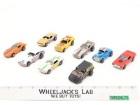 Lot of 9 Hot Wheels Black Walls 1980s Mattel Vintage