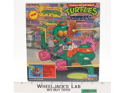 Cheapskate II 100% Complete W/Box Teenage Mutant Ninja Turtle 1991 Playmates