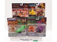 Lot of 4 Masters of the Universe Revelation Eternia Minis 2021 Mattel NEW SEALED